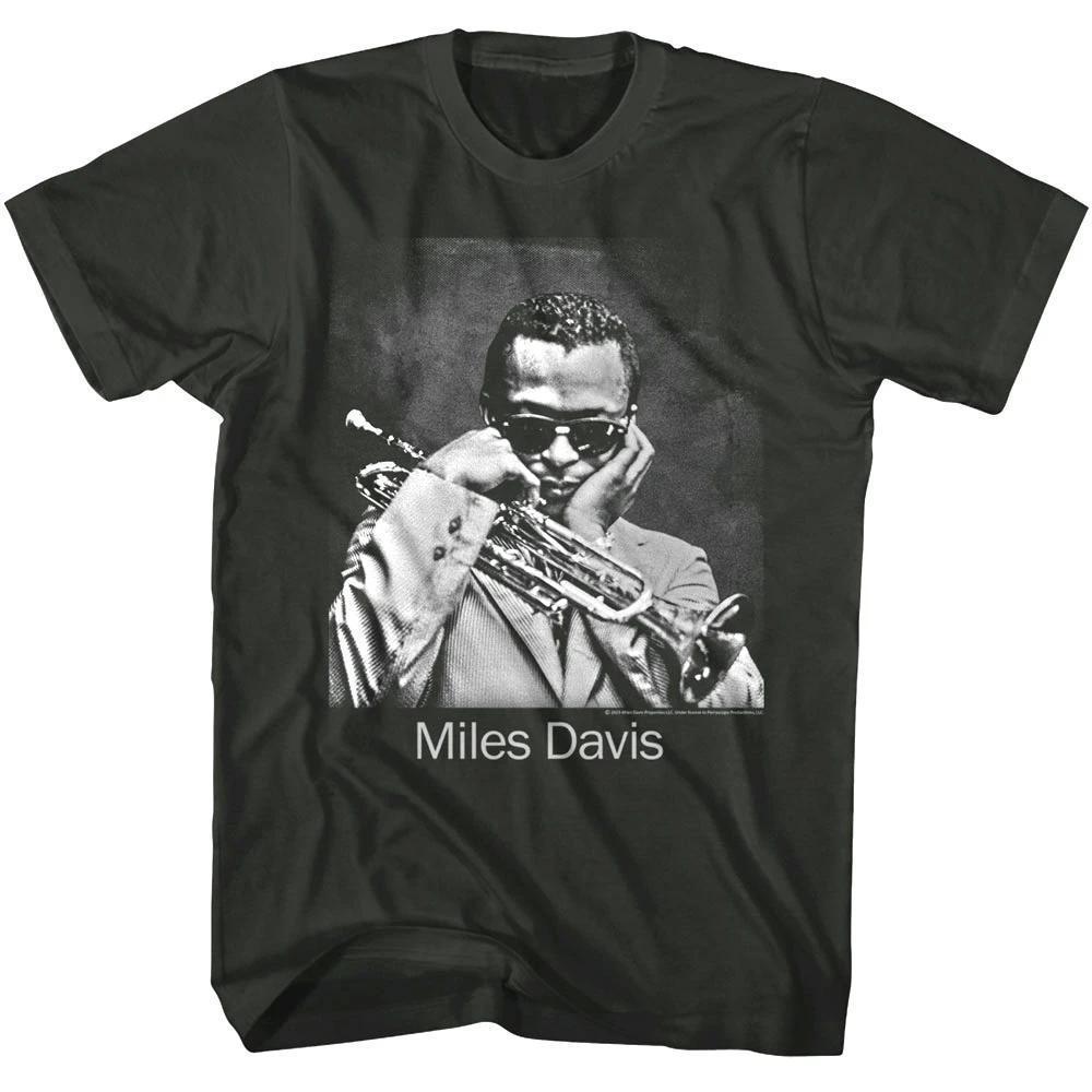 Miles Davis Trumpet Portrait Unisex T Shirt
